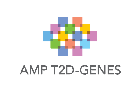 AMP T2D-GENES logo